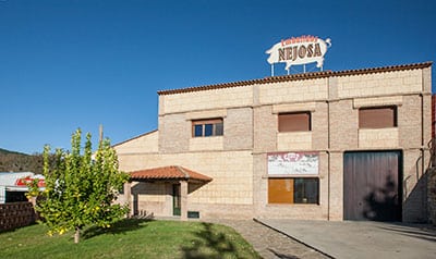 Foto de las instalaciones de Nejosa en Jaraíz de La Vera